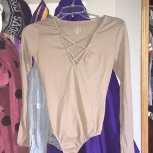 Long sleeve body suit